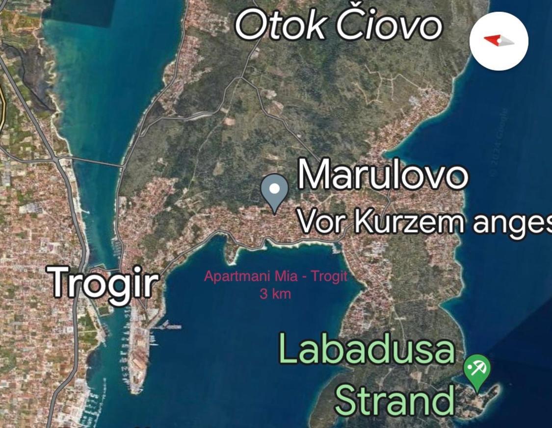 Apartments Mia Okrug Gornji Luaran gambar